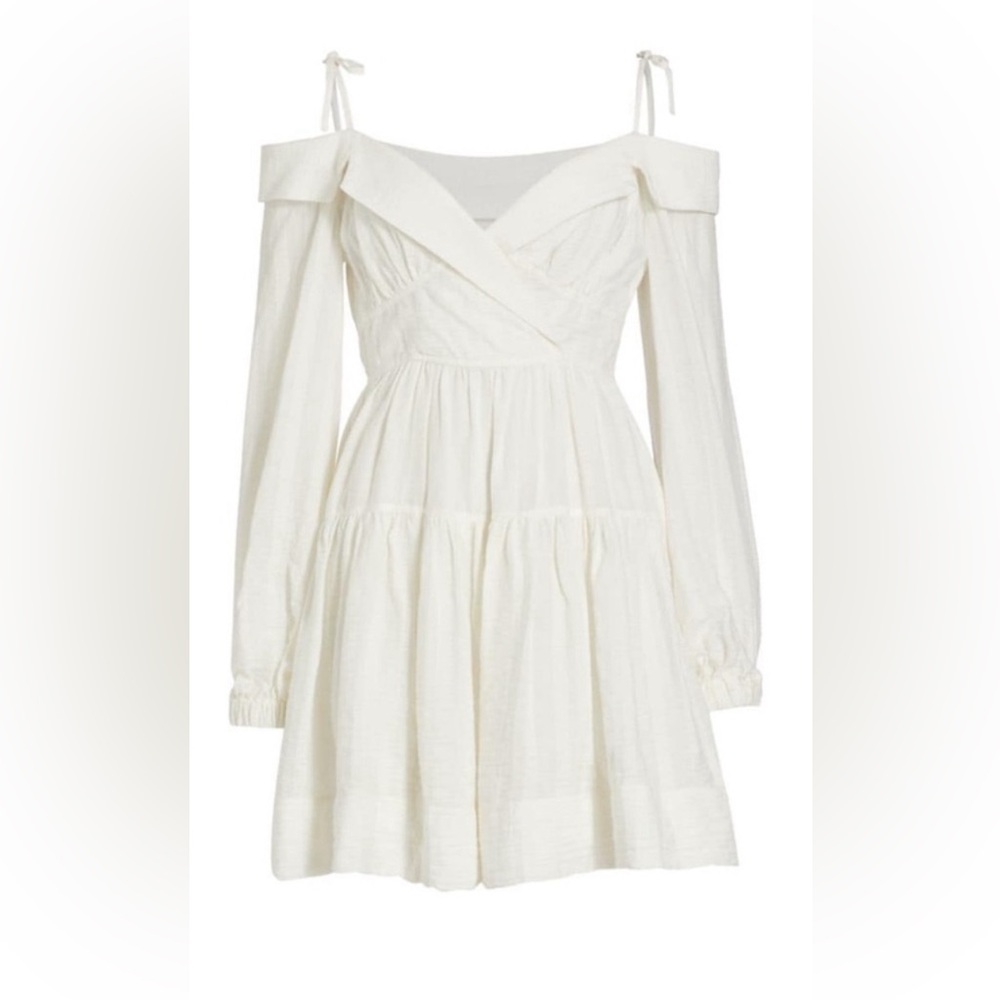 Jonathan Simkhai: The Bahari Mini Dress in ﻿White. NWOT